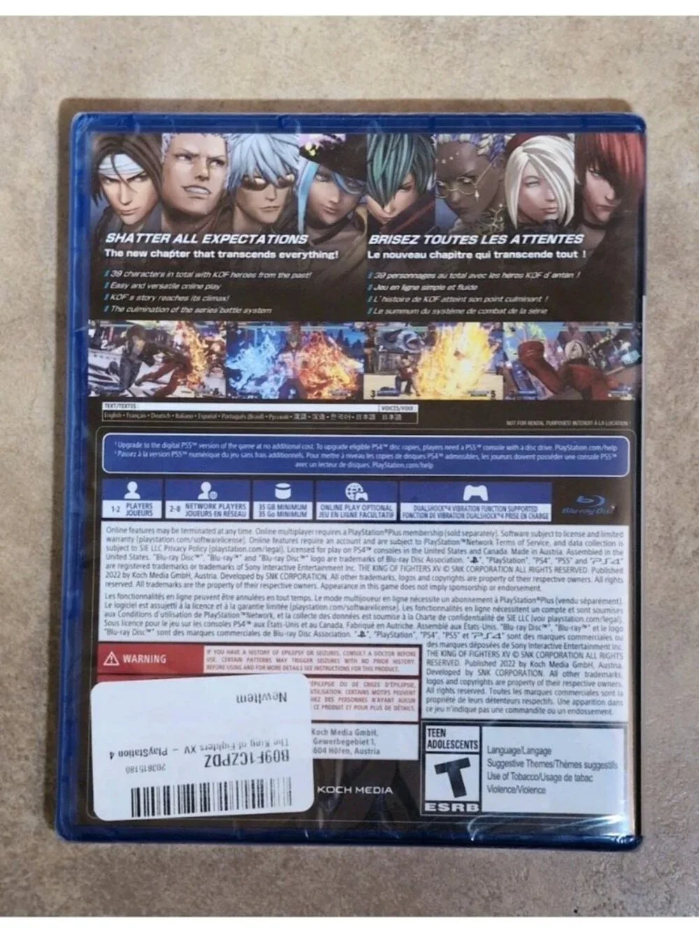 The King of Fighters XV‎ - Sony PlayStation 4